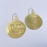 Die Hard Bauble earrings in Gold