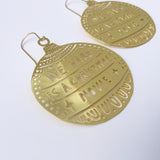 Die Hard Bauble earrings in Gold