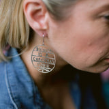 Die Hard Is a Christmas Movie earrings in Silver