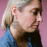 Die Hard Is a Christmas Movie earrings in Silver