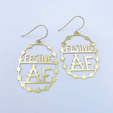 Midi Festive AF earrings in Gold