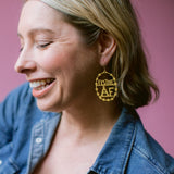 Midi Festive AF earrings in Gold