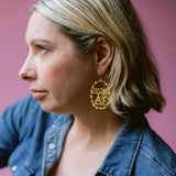 Midi Festive AF earrings in Gold