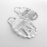 Midi Festive AF earrings in Silver
