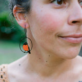 Midi Flame Robin Earrings