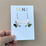 Gumnut earrings in Silver