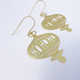 Midi Ho Ho Ho earrings in Gold