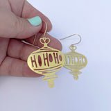 Midi Ho Ho Ho earrings in Gold