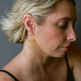 Midi I'm Fine earrings in Gold