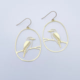 Kookaburra Dangle in Gold