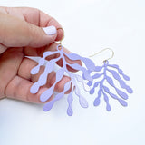 Matisse Shape earrings in Lavender