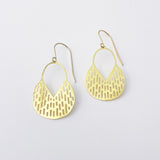 Mini Callisia earrings in Gold