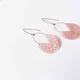 Mini Callisia earrings in Rose Gold