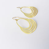 Mini Swinger earrings in Gold