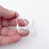 Mini Swinger earrings in Silver