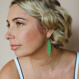 Peas in a Pod Earrings in Green