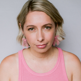 Pretty Bow earrings in Pink