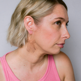 Pretty Bow earrings in Rose Gold