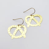 Midi Pretzel Earrings in Gold