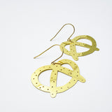 Midi Pretzel Earrings in Gold