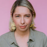 Sleigh My Name earrings in Gold