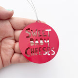 Sweet Baby Cheeses decoration in Red