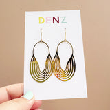 Swinger earrings in Gold