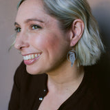 Midi Tawny Frogmouth earrings